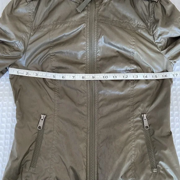 Mackage Perla Packable Rain Jacket - Olive - Picture 15 of 16